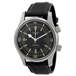 LONGINES 浪琴 Heritage 经典复古系列 L3.674.4.50.0 男士复古潜水机械腕表