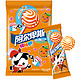 阿尔卑斯香橙牛奶味硬糖棒棒糖20支装 儿童糖果 经典棒棒糖 休闲零食200g *2件