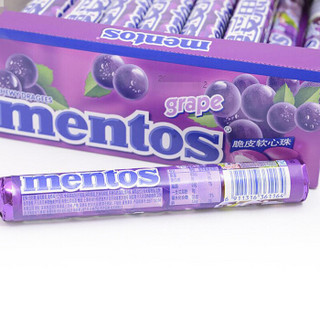 Mentos 曼妥思 劲嚼充气糖 葡萄味 37g/条