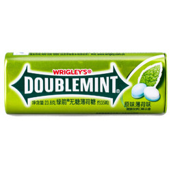  DOUBLEMINT  绿箭  无糖薄荷糖原味薄荷味    35粒 *2件