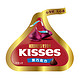 好时之吻Kisses特醇浓黑巧克力82g休闲零食糖果分享（新老包装随机发货） *17件