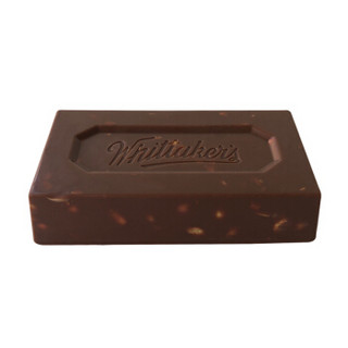 新西兰原装进口Whittaker's惠特克扁桃仁黑巧克力50g条状排块 高端巧克力喜糖 可自由搭配 花生牛奶50g