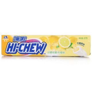 商品森永(morinaga)嗨啾香口软糖12粒(柠檬味) 夹心糖水果糖 57g