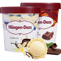 Häagen·Dazs 哈根达斯冰淇淋 400g*2桶