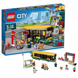 LEGO 乐高 City 城市系列 60154 公交车站 *3件