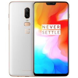 OnePlus 一加 一加手机6 智能手机 月牙白 8GB 128GB