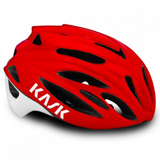 KASK 意大利 Rapido 公路头盔 自行车头盔 一体成型公路车头盔 入门级公路头盔 红色 公路车头盔 L