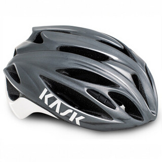 KASK 意大利 Rapido 公路头盔 自行车头盔 一体成型公路车头盔 入门级公路头盔 灰色 公路车头盔 L