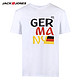 JACK JONES 杰克琼斯 218301553 世界杯官方授权德国短袖T恤
