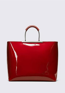 ALEXANDER WANG PATENT DIME TOTE - RED 女士手拎包