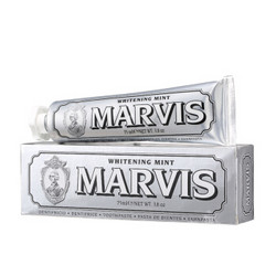 MARVIS 银色白皙薄荷牙膏 85ml  *7件