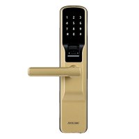 中亚Prime会员：Schlage 美国西勒奇 智能密码锁指纹锁 SE1201 时尚金 电子锁 门锁 防盗门锁 入户门锁