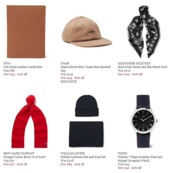 MR PORTER 精选男士服饰鞋包专场促销 （含Tom Ford、Saint Laurent、Burberry等）