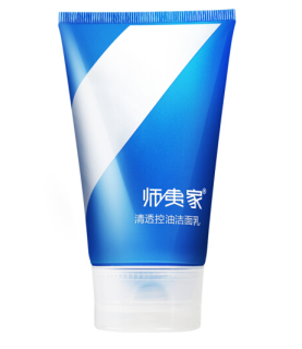 师夷家 男士清透控油洁面乳 120g*2
