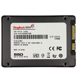 KINGBANK 金百达 KP310 固态硬盘 120GB SATA接口