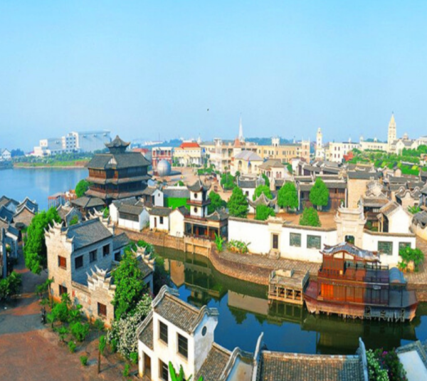 酒店特惠:横店合欢谷度假山庄1晚住宿 横店影视城景点6选4联票