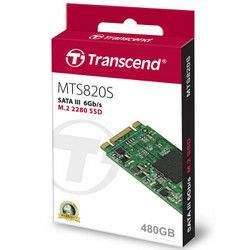 Transcend 创见 MTS820 M.2 2280 固态硬盘 480GB