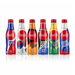 Coca Cola 可口可乐 碳酸饮料 20年世界杯限量款 日本版 250ml*6瓶