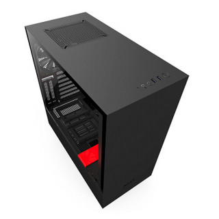 NZXT 恩杰 H500i ATX机箱 红黑