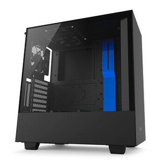 NZXT 恩杰 H500i ATX机箱 蓝黑