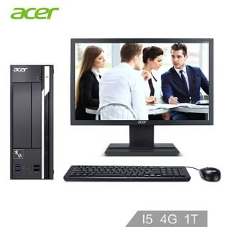  acer 宏碁 商祺SQX4650 740N 台式整机（i5-7400、4GB、1TB、19.5英寸）