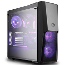 COOLERMASTER 酷冷至尊 MasterBox MB500 毁灭者III ATX机箱 钢化玻璃RGB版