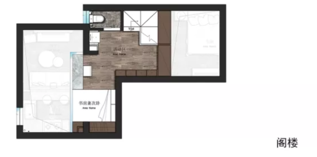50㎡做成通透Loft,各种开放式是她家的独门秘籍!