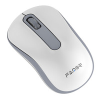  FAMOR/菲沐 S100 无线办公鼠标  白色