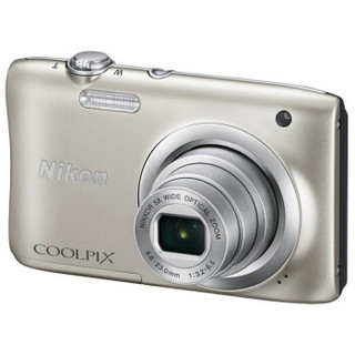 Nikon 尼康  Coolpix A100 便携数码相机 银色