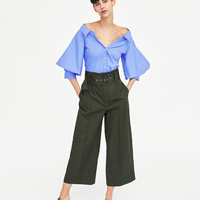 ZARA 04043066400 女士宽袖衬衫