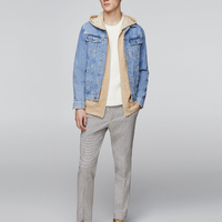 ZARA 00679435183 男士晕染开襟卫衣