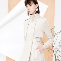 丽丽 LILY 118120C1204 女士风衣