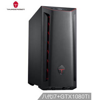 ThundeRobot 雷神 Force T8Ti 游戏台式机（i7-8700K、16GB、256GB+2TB、GTX1080Ti 11G）