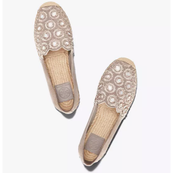 Tory Burch 汤丽柏琦yasmin 女士草编鞋多少钱 什么值得买
