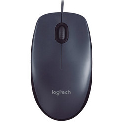 罗技（Logitech）M90 鼠标  黑色