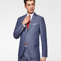 ZARA 02880402420 男士亚麻西装
