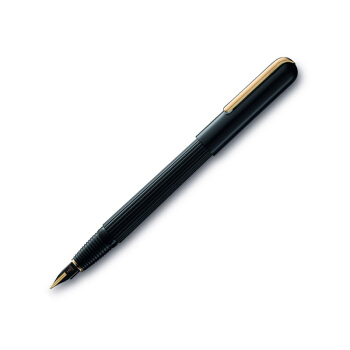 LAMY 凌美 IMPORIUM帝国系列 14K镀金 钢笔 (EF尖、黑色)