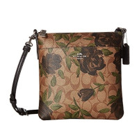 COACH 蔻驰 Camo Rose 女士单肩包