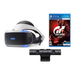 SONY 索尼 Playstation 4 VR眼镜+《GT Sport》+VR摄像头套装 