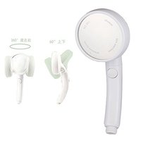 Miloxien 米珞玺恩 手持自动增压花洒 一键止水360°旋转淋浴喷头带开关 热水器 淋雨头止水淋浴喷头 花洒喷头 洗澡莲蓬头