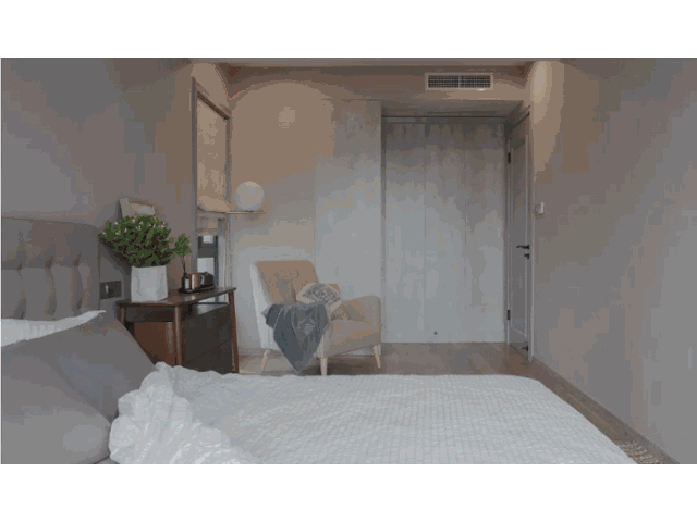 迷雾色系的75m²小户型, 只需加一点灰度就瞬间稳重耐看!