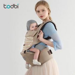 TODBI 婴儿腰凳背带Air motion有机棉系列 多功能一体背婴带