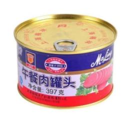MALING 梅林 午餐肉罐头（圆形）397g *15件