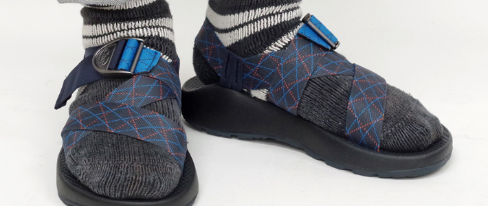  袜子配凉鞋什么鬼？男士织带凉鞋卖力汇总