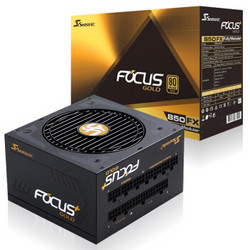 SEASONIC 海韵 FOCUS+ 850FX 额定850W 电源（80PLUS金牌/全模组/十年质保）