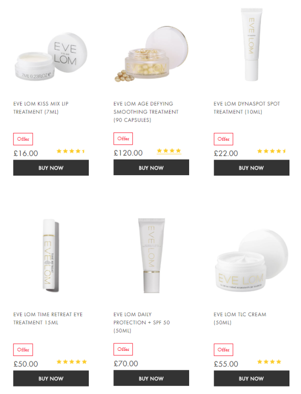 BEAUTY EXPERT 精选 EVE LOM 护肤专场