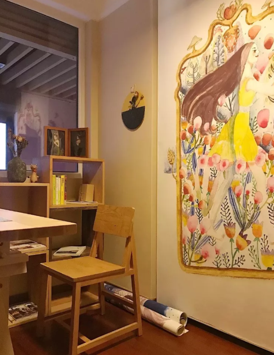 3种地板3种墙面,她家的入户走廊很圈粉