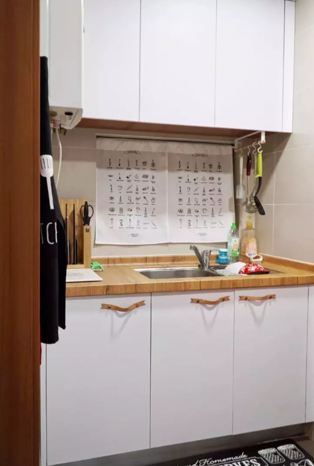 3种地板3种墙面,她家的入户走廊很圈粉