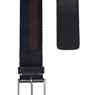 Paul Smith PSMTH31020 男士条纹织带腰带