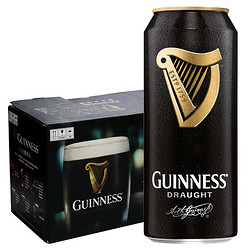 GUINNESS 健力士 醇黑啤酒 440ml*8听 *3件